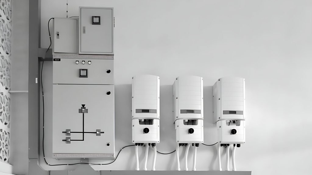 solar panel internal system